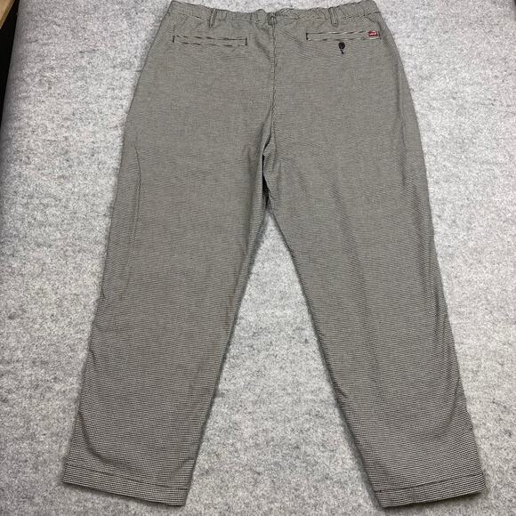 Levi’s pants‎ mens 40x30 hounds tooth Trouser chinos dress pants Drawstring - Picture 2 of 13